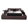 thumbnail image 3 of Pemberly Row Smart Multifunctional Queen Size Bed Made with Wood in Brown, 3 of 17
