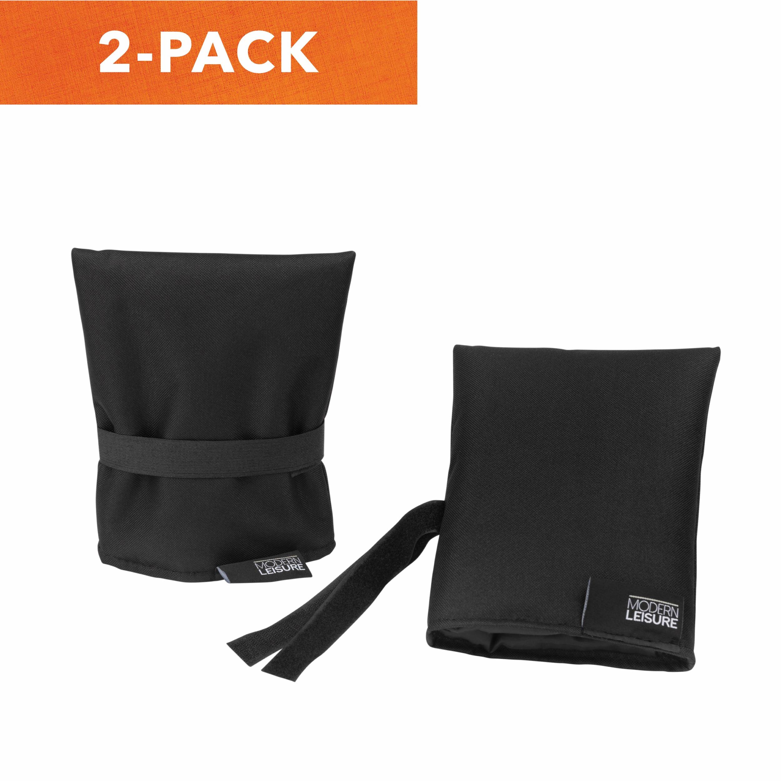 Modern Leisure® Basics Outdoor Faucet Cover, 8”L x 5.5”H, 2-Pack, Black