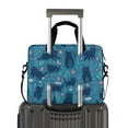 thumbnail image 2 of FORMRS 16" Laptop Sleeve Bag Carrying Case with Handle Travel Shoulder Briefcase, Blue Forest Cat Pattern, 2 of 8