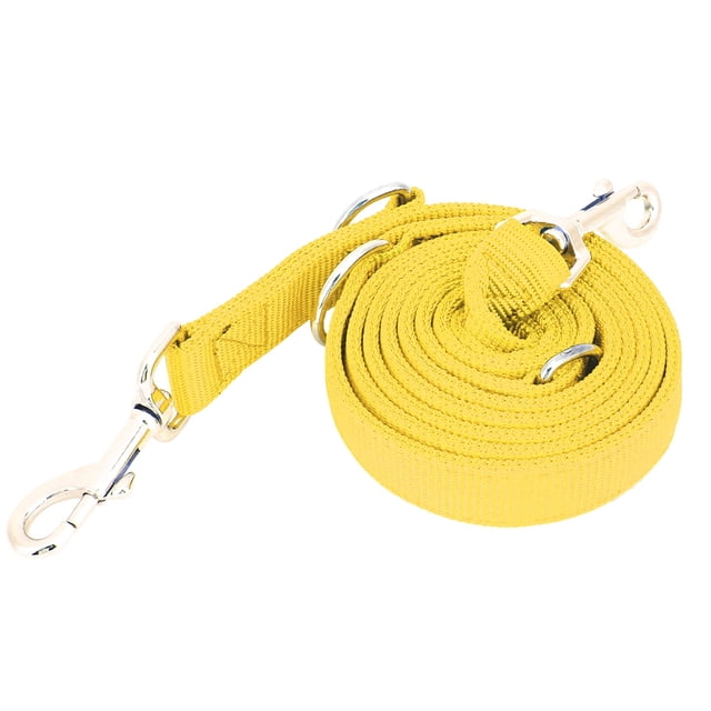 Dog Traction Rope,2m Double Buckle Nylon Pet Leash Rope Pet Traction Rope Sturdy Construction