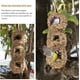 thumbnail image 4 of Casa para colibríes tejida a mano, 12.0 x 4.0 in, exterior de césped, cabaña para pájaros, decoración de jardín, nido de bolsillo para pájaros Audubon Finch Canary, 4 of 5