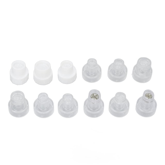 Punta de silicona para dermoabrasión 12 piezas BuyWeekMX Hydra Dermoabrasión Facial