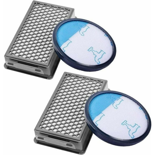 4 Filters Compatible with Rowenta ZR005901, Moulinex, Tefal Compact Power Cyclonic Vacuum Cleaners