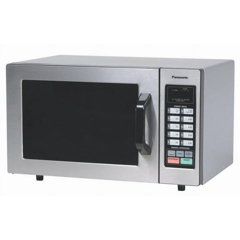 Panasonic NE1054F 1000W Commercial Microwave Pro, Silver, 1 cu. ft