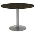 thumbnail image 6 of KFI Studios Urban Loft 2.5' Round Dining Table, Espresso, Silver Base, 6 of 6