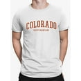thumbnail image 3 of Rocky Mountains Colorado State T-shirt Men's -SelectDesign, 3 of 4