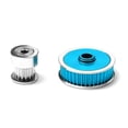 thumbnail image 3 of Low Noise Belt Drive 16T 40T mission Gears System DIY Modify Upgrade Parts for Tamiya TT02 TT-0, 3 of 5