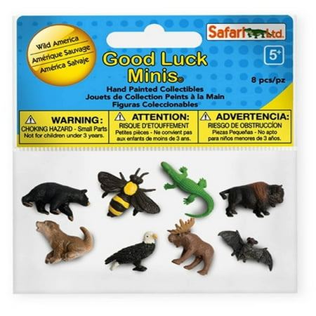 UPC: 0095866349905 | Safari 349922 Wild America Figurines Multi Color