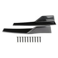 thumbnail image 2 of Gupbes Winglet Wing,Rocker Splitters,Pair Universal Side Skirt Rocker Splitter Side Winglet Wing Diffuser Car Body Kit Glossy Black 17.7x3.3in, 2 of 8