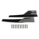 thumbnail image 1 of Par de faldones laterales universales, divisor basculante, difusor de ala lateral, Kit de carrocería de coche, negro brillante, 17,7x3,3 pulgadas Jadeshay A, 1 of 8