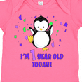 thumbnail image 4 of Inktastic I'm 1 Year Old Today-first Birthday Baby Penguin Boys or Girls Baby Bodysuit, 4 of 5