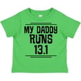 thumbnail image 3 of Inktastic My Daddy Runs Half Marathon Boys or Girls Toddler T-Shirt, 3 of 5