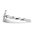 thumbnail image 3 of Sterling Silver Stackable Expressions Garnet Starfish Ring - Size 8, 3 of 3