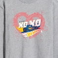 thumbnail image 3 of Hot Wheels - XOXO Heart - Men's Long Sleeve T-Shirt, 3 of 5
