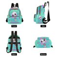 thumbnail image 2 of JIALIOU Mini Backpack Purse for Women Quilted Casual Daypack Small Travel Shoulder Bag, Cute Cartoon Skeleton Dancing, 2 of 7