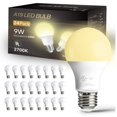 thumbnail image 1 of Bombillas LED dalattin, color blanco suave, 2700 K, 9 W, 800 lm, paquete de 24, 1 of 6