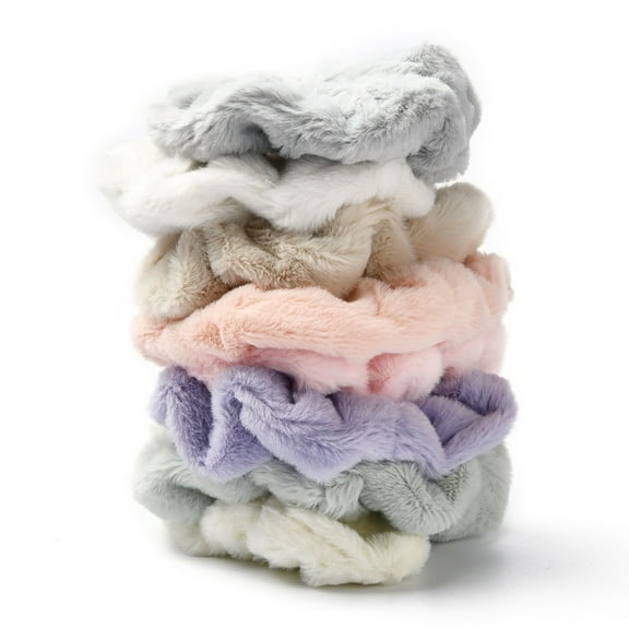 8pcs Velvet Cloth Hair Accessories for or Women Velvet Elastic Hair Bands Scrunchie/Scrunchy Hair Ties Mixed color 120x120x10mm