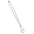 thumbnail image 3 of Script Monogram Personalized Oval Pendant With Chain, 3 of 3