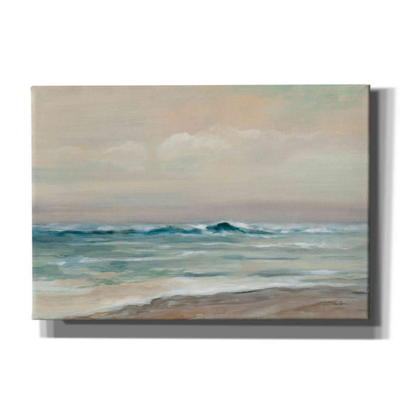 Epic Graffiti 'Whispering Wave 2' by Silvia Vassileva, Canvas Wall Art, 26"x18"