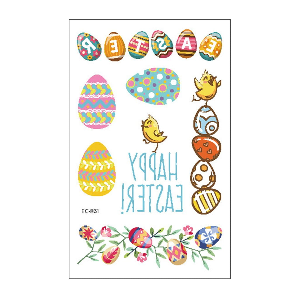 Kids Easter Sticker Easter Party for Easter Party Decoration Walmart