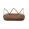 thumbnail image 1 of Wooden Business Card Holder for Office Desk, 1 of 5