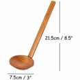 thumbnail image 4 of Cuchara de Sopa de Madera Artesanal Ramen Japonesa de 8.5 Pulgadas Conjunto de Utensilios de Madera 30 Piezas, 4 of 7