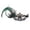 A004- Orange, variant on Black Masquerade Mask for Women Lace Masquerade Mask with Peacock Feathers Venetian Eye Mask for Prom Wedding Halloween Party 1 Pack