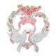 thumbnail image 2 of 5D DIY Spot Drill Diamond Painting Crystal Wreath Kit Decoración para el hogar (Paloma) Likrtyny Oficina Multiescena Multifunción, 2 of 9