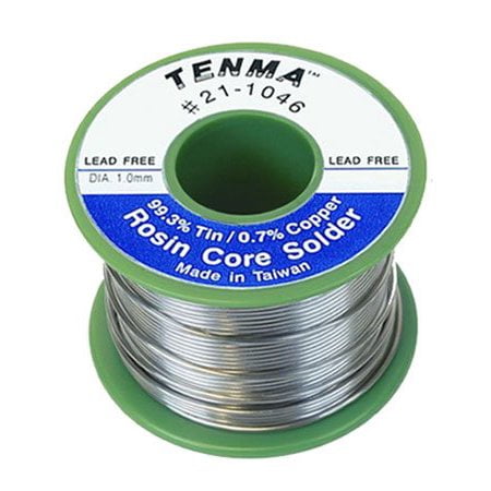 Tenma 21-1046 Lead Free Rosin Core Solder - Tin / Copper - 6oz.