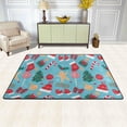 thumbnail image 2 of Dreamtimes Christmas Candy Non-Slip Area Rug 72"x48", Winter Hat Gloves Soft Non Slip Washable Floor Mats for Indoor Front Porch,Living Room, Bedroom,Kitchen, 2 of 5