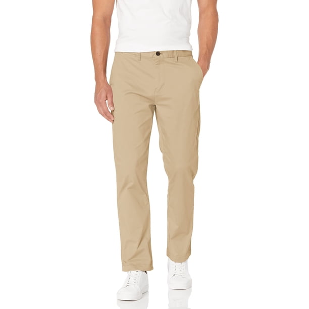 Pantalones chinos Tommy Hilfiger Custom Fit Mallet para hombre, 34 x 36