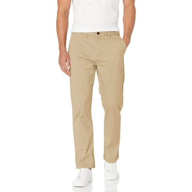 Pantalones chinos Tommy Hilfiger Custom Fit Mallet para hombre, 34 x 36