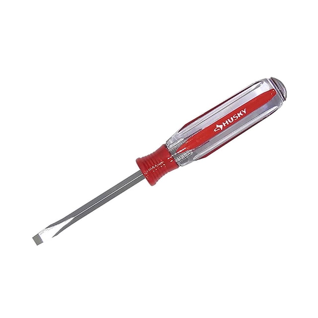 Destornillador Plano Husky Acero 11.58X1.6X1.6 Cm Punta 1/8"