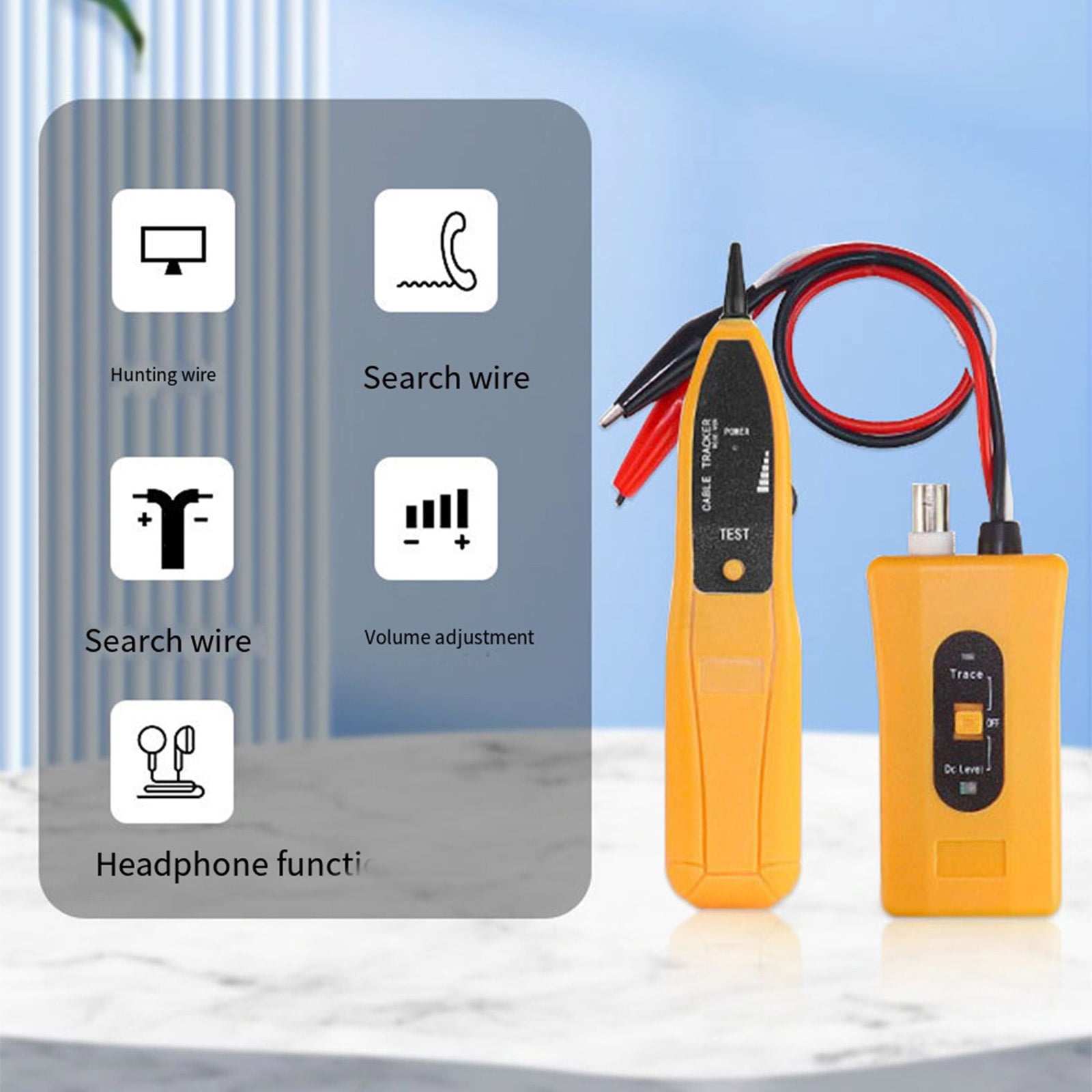 Portable Multifunction Communication Networking Cable Tracers Outgoing Line Tracing Networking For Ethernet Coaxial Cables