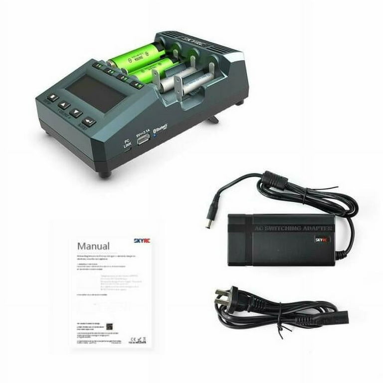 SkyRC MC3000 Universal Battery Charger & Analyzer for Multi-Chemistry  Cylindrical Battery NiMH/NiCd/NiZn/Eneloop/RAM/Lithium-Ion/  LiIo4.35/LiFePO4