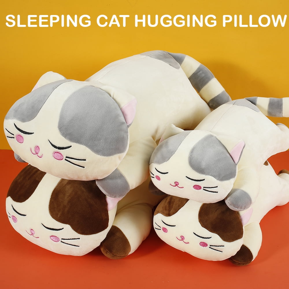 Details about   Cute Cat Plush 7 inch " White-Kawaii Cat plushie-Super soft Pet Toy for Kids and 