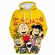 thumbnail image 3 of Sudadera con capucha con estampado de dibujos animados de Snoopy Kawaii para mujer, ropa deportiva holgada informal suave para mujer, sudadera de polar cálida para mujer 2024, 3 of 5