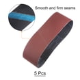 thumbnail image 3 of Uxcell 5 Packs Sanding Belts 3 x 21 Inch Belt Sander Paper 320 Grit Aluminum Oxide Sandpaper for Polishing Wood Metal, 3 of 6