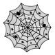thumbnail image 1 of Cubierta De Mesa Gótica De Halloween Con Encaje Negro, Redonda, 1 of 8