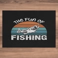 thumbnail image 5 of Ambesonne Fishing Theme Jigsaw Puzzle Durable Cardboard, Fun Hobby Retro Style, 1000 pcs, Teal Orange Charcoal Grey, 5 of 5
