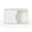White-A, variant on Spaco 75" Tall LED Storage Cabinet, Farmhouse Pantry with Tempered Glass Shelves, Wine Rack & Linen Tower, White
