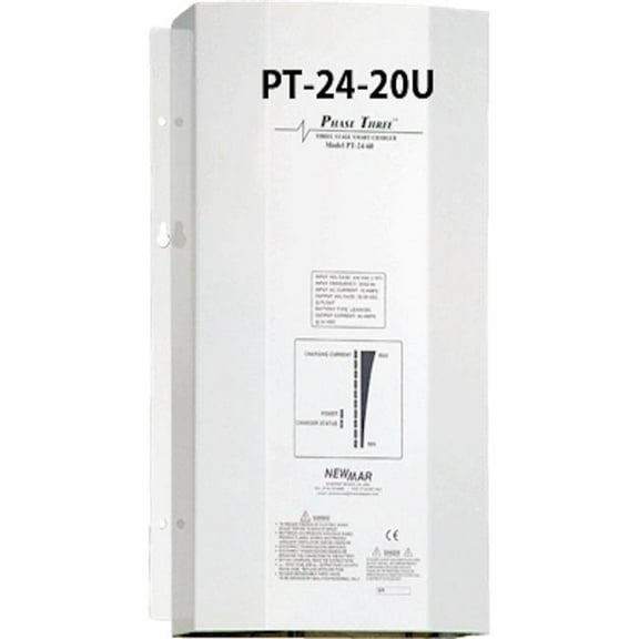 Newmar PT-24-20U Phase 3 24V 20A 3 Bank Battery Charger