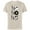 Natural, variant on Disney Nightmare Before Christmas Jack Scary Teddy - Short Sleeve Cotton T-Shirt for Adults- Customized-Athletic Heather