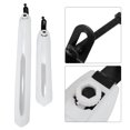thumbnail image 1 of Plastic Front Rear Mudguard Set, 1 Pair  Reflective Strip Bike  Mudguard for Mountain Road Folding Bike, 1 of 8