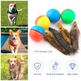 thumbnail image 3 of Dog Cat Weasel Motorized Funny Rolling Ball Pet Appears Jump Moving Alive Toy, 3 of 11