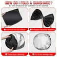 thumbnail image 3 of CHUSYYRAY fit for Ford Explorer Windshield Sun Shade Visor Foldable UV Heat Block Window Cover, 3 of 11