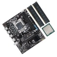 thumbnail image 3 of Juego de Placa Base X79 LGA 1356 con Xeon E5 2420 V2 CPU 8GB(2X4GB) DDR3 Ecc Reg Ram Nvme M.2 -Atx E5-V304, 3 of 5