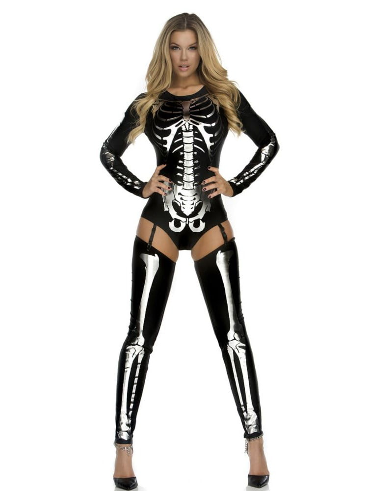 Sexy Snazzy Skeleton Costume (s/m ...