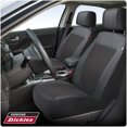 thumbnail image 3 of Genuine Dickies 2-Piece Black Kodiak Vegan Leather Car Seat Covers, 43621WDI, 3 of 10