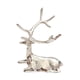 thumbnail image 4 of Estatua de animal, escultura de ciervo, estantería decorativa, armario, dormitorio, día de San Valentín, comedor, centro de mesa, figura decorativa Plata clara, 4 of 8